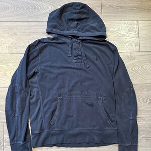 Vintage Faded Polo Ralph Lauren Hoodie